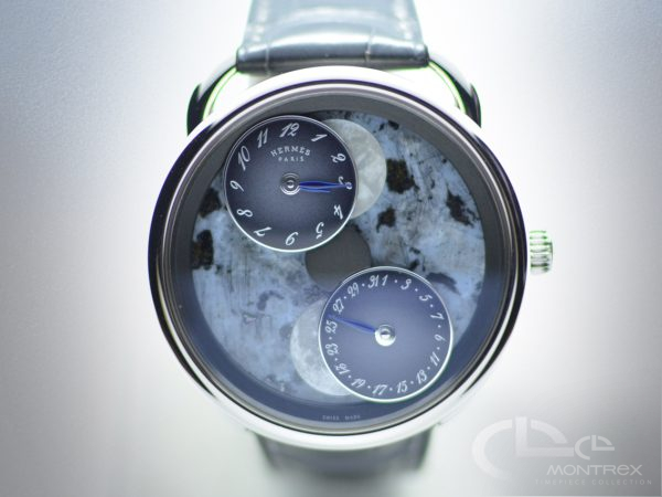 Hermès Montre Arceau L'heure de la lune, 43 mm-ref-W053386WW00